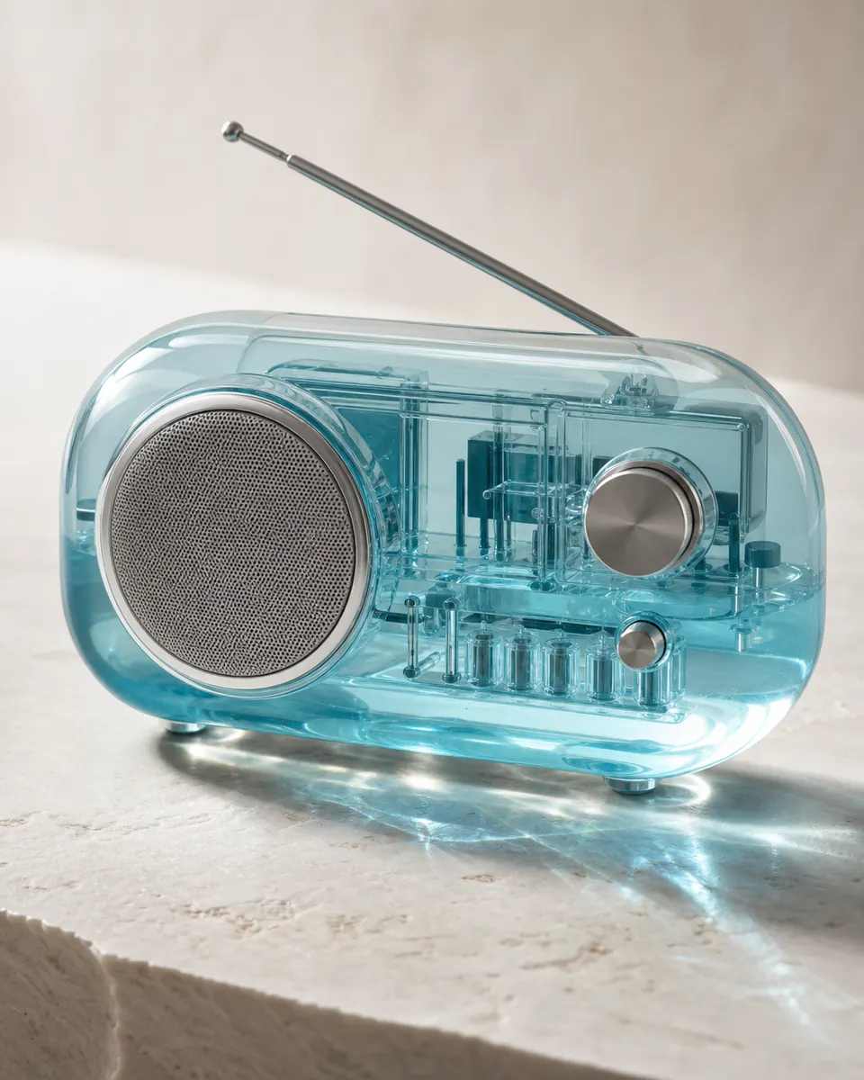 Translucent glass product